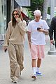 hailey bieber justin bieber coffee run after selena comments 02