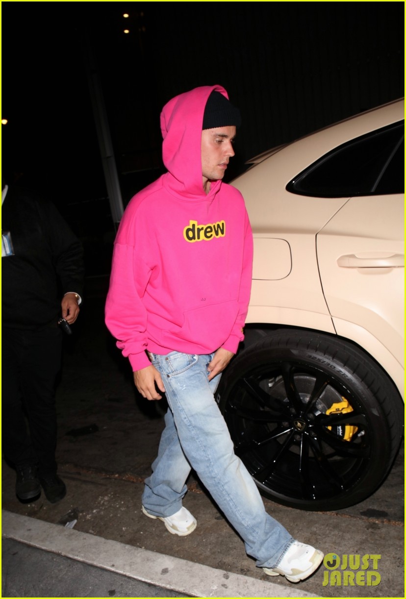 justin hailey bieber candids first outing postponed tour 14