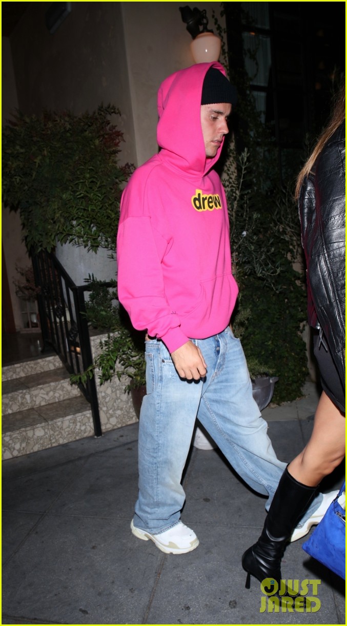 justin hailey bieber candids first outing postponed tour 33