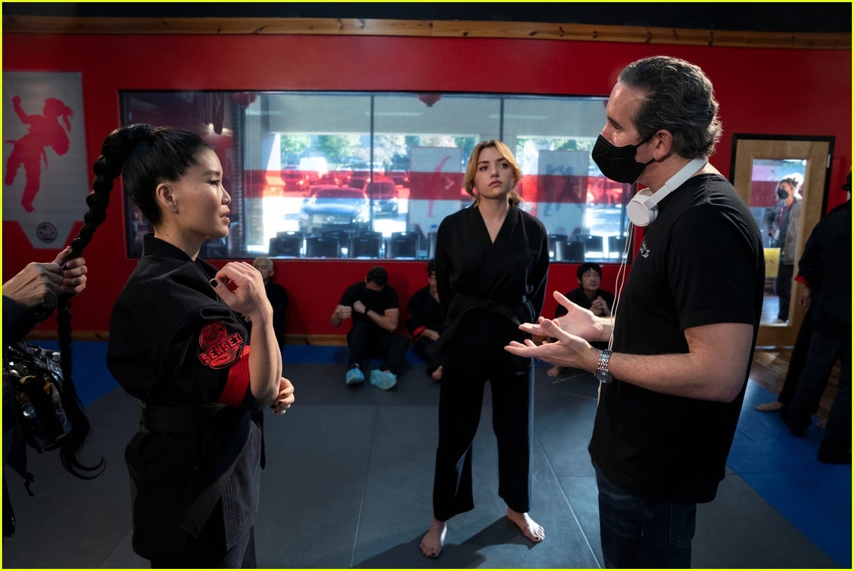 Full Sized Photo Of Cobra Kai Behind The Scenes Photos 12 Go Behind