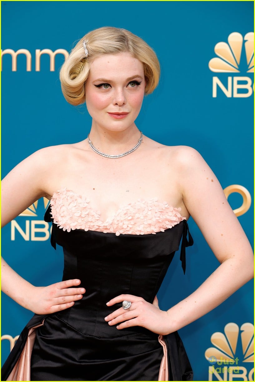 elle fanning dazzles in gown designed by the great costume designer 02