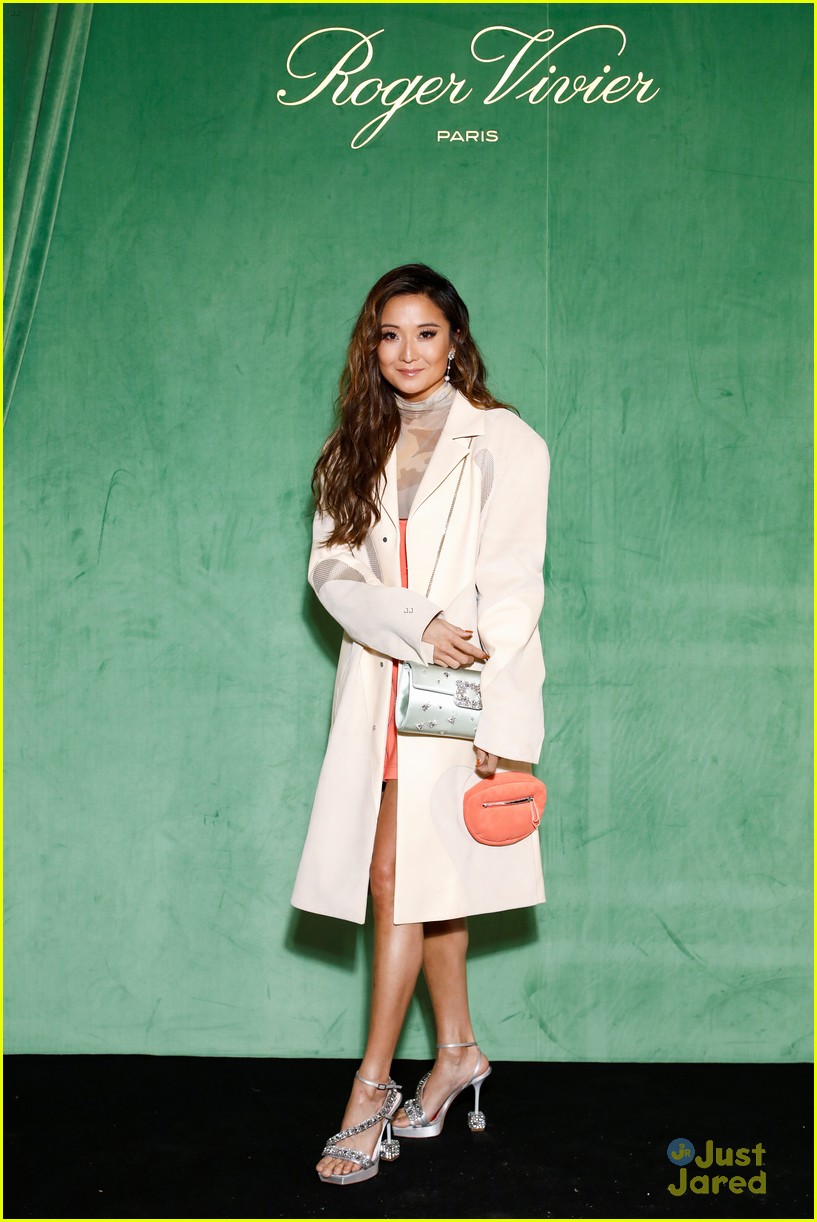 halle bailey ddg emily in paris stars attend roger vivier event 03