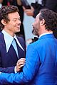 harry styles kisses nick kroll during dont worry darling standing ovation 04