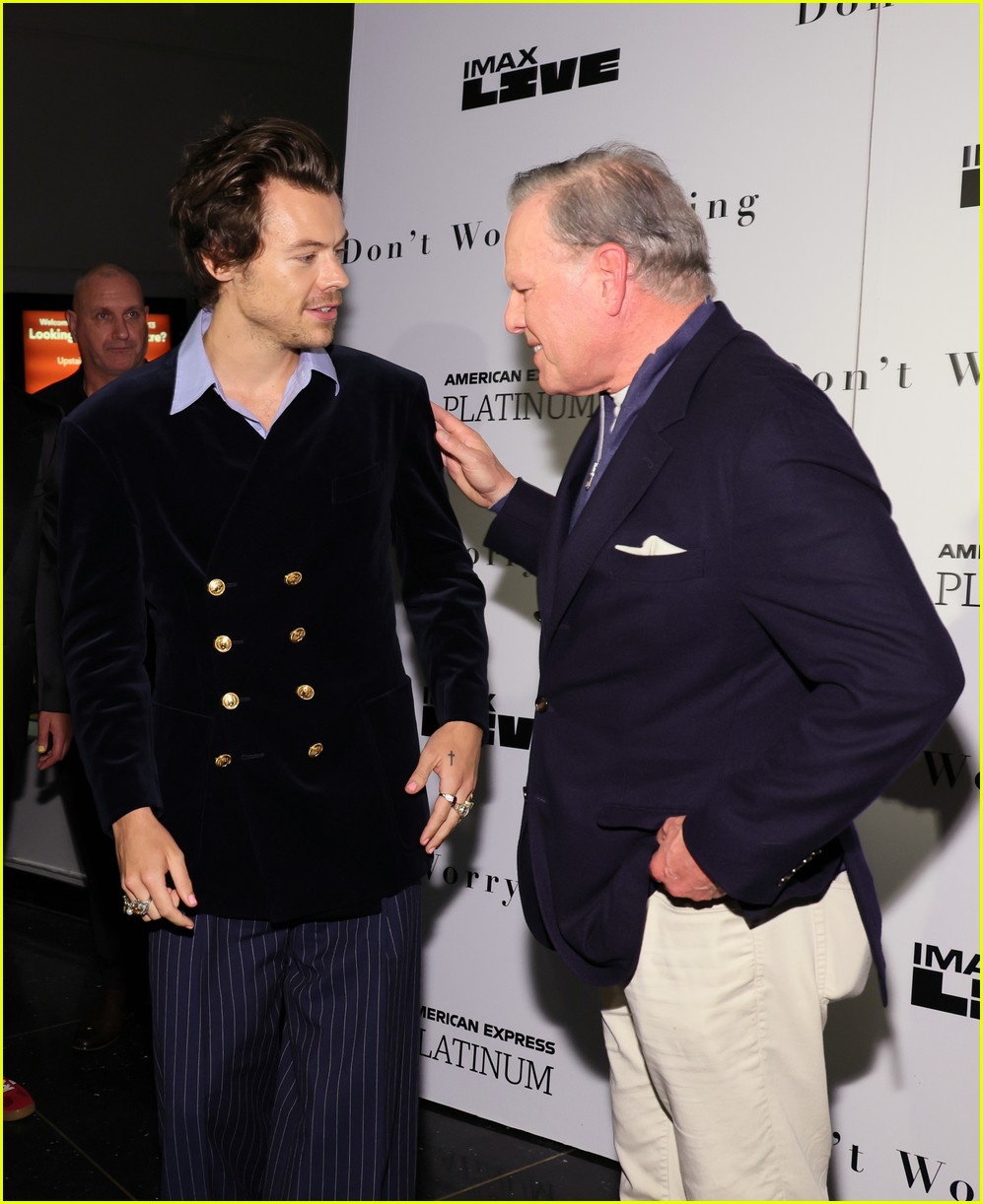 Harry Styles & Olivia Wilde Step Out for 'Don't Worry Darling' New York