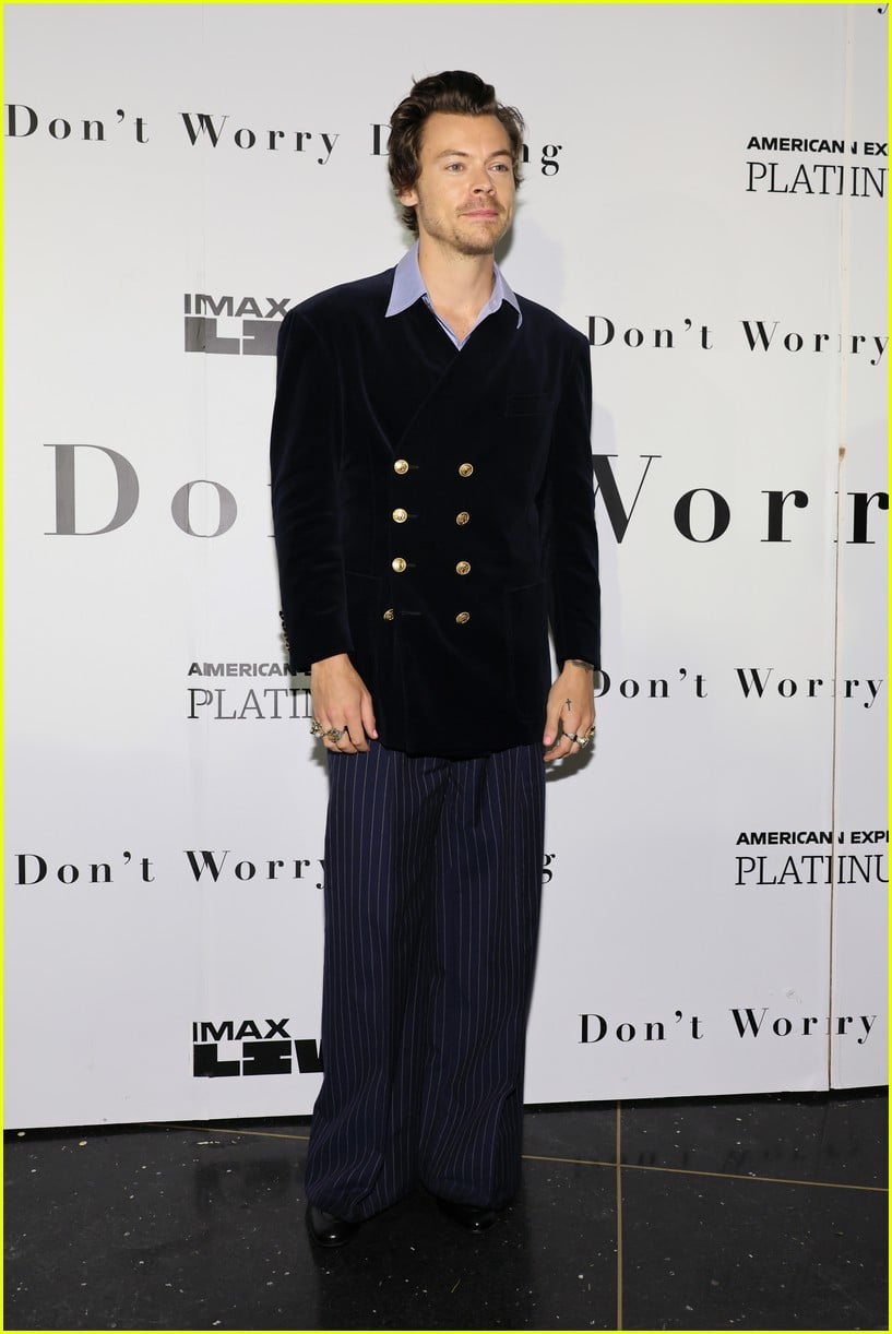 Full Sized Photo Of Harry Styles Olivia Wilde Step Out For Dont Worry Darling New York Premiere