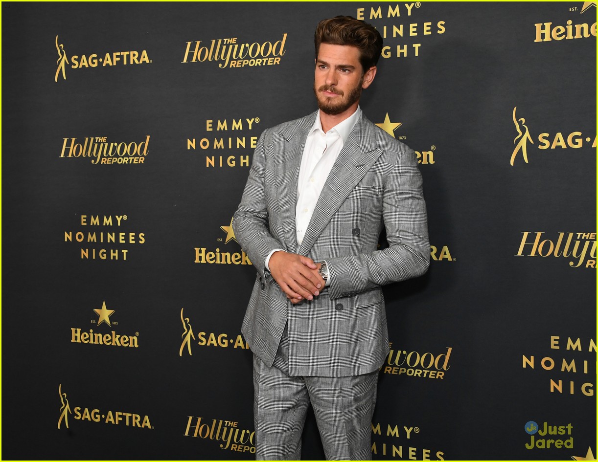 Rachel Zegler, Andrew Garfield & Kaitlyn Dever Attend THR Emmys Party ...