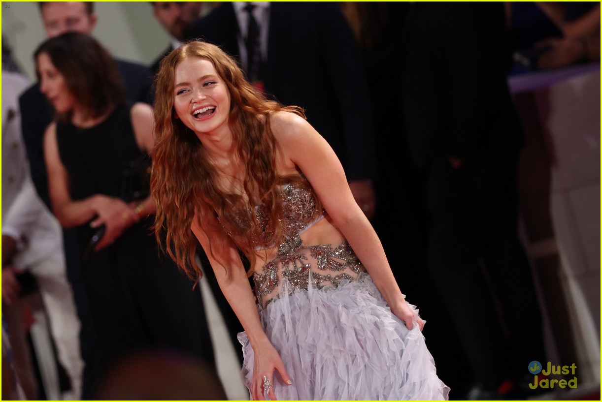 sadie sink wows in two alexander mcqueen looks at venice film festival 15