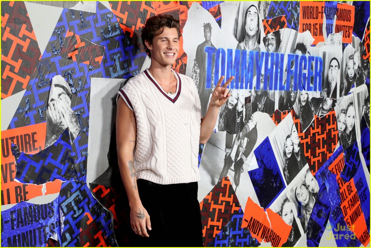 Shawn Mendes & Tate McRae Attend Tommy Hilfiger Show at New York