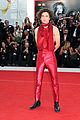 timothee chalamet shows off his back at bones and all venice film festival premiere 07