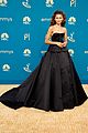 zendaya stuns in black gown at emmy awards 2022 01