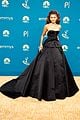 zendaya stuns in black gown at emmy awards 2022 07