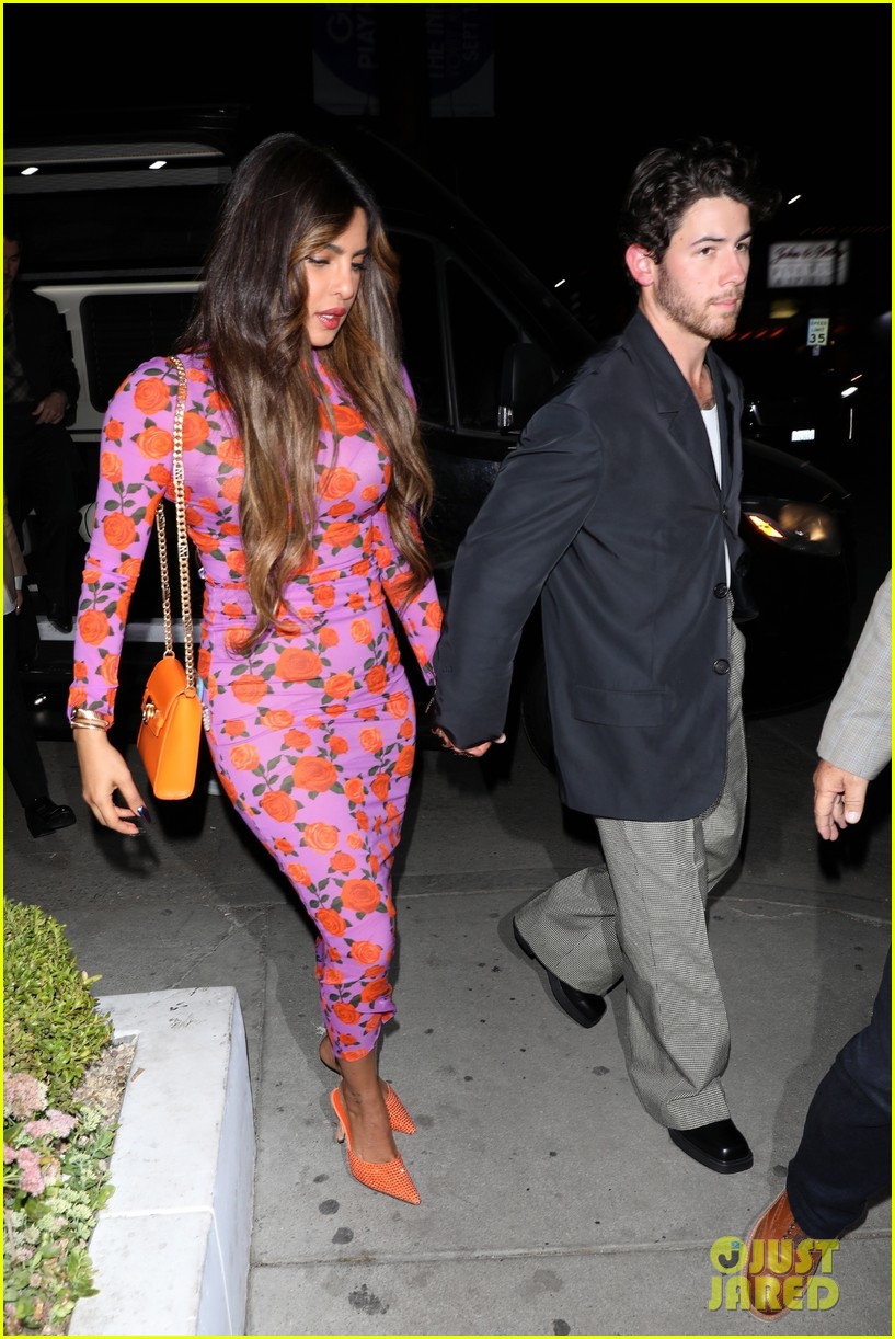 priyanka chopra nick jonas family dinner 05