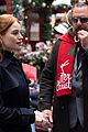 madelaine petsch mena massoud star in hotel for the holidays trailer 04