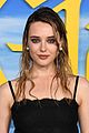knives out stars katherine langford jaeden martell support glass onion premiere 29