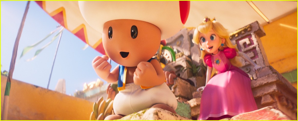 Princess Peach And Toad Get Ready To Fight In Super Mario Bros Trailer Watch Now Photo 