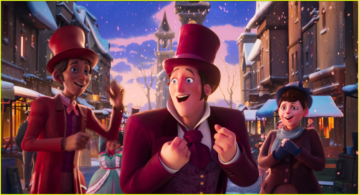 Luke Evans Voices Scrooge In 'Scrooge: A Christmas Carol' Animated Movie Musical - Watch the 