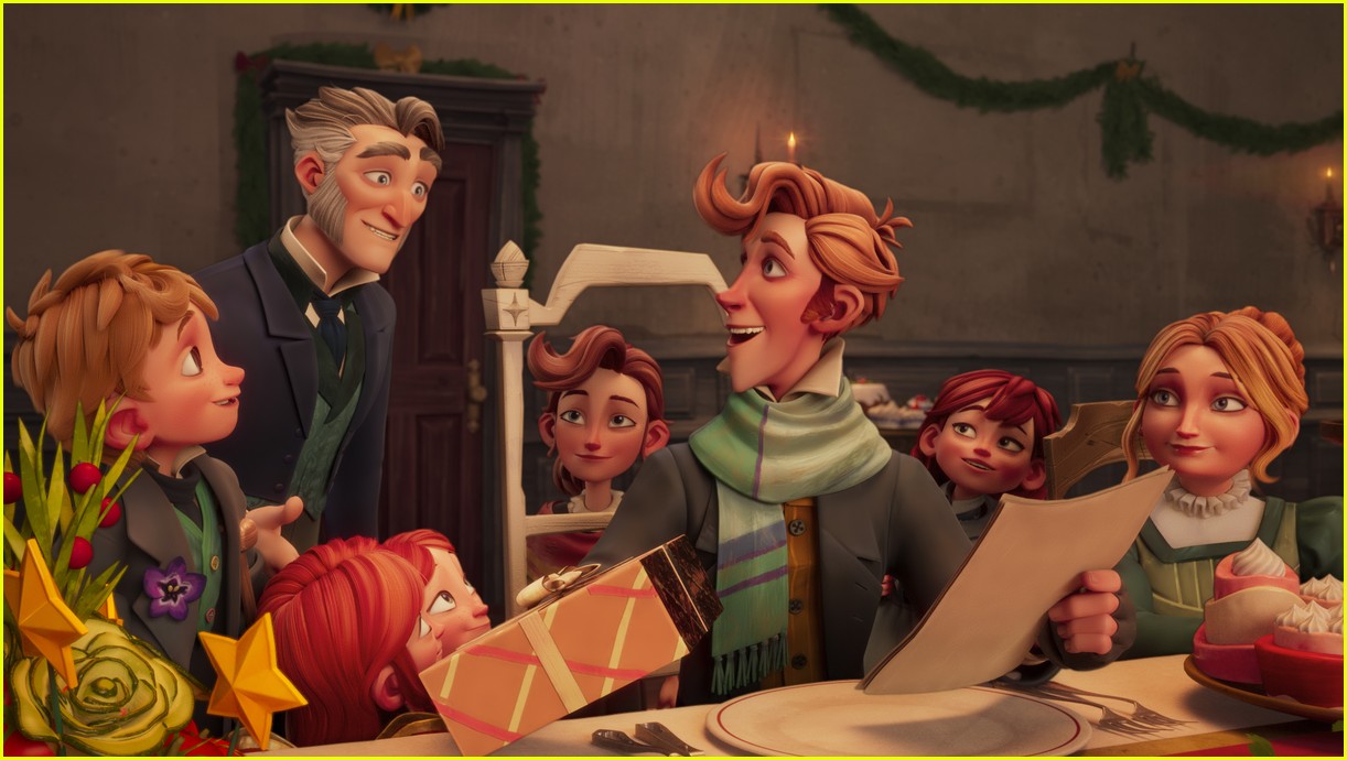 Luke Evans Voices Scrooge In Scrooge A Christmas Carol Animated