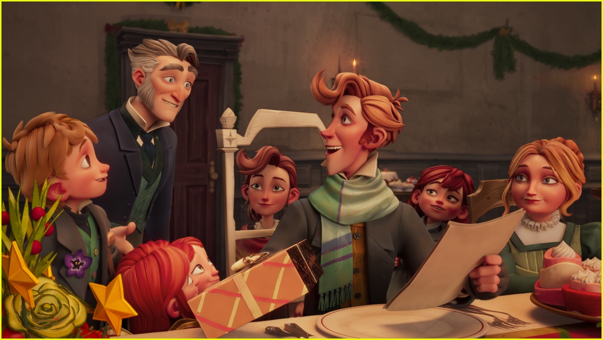 Luke Evans Voices Scrooge In 'Scrooge: A Christmas Carol' Animated Movie Musical - Watch the 