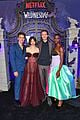 jenna ortega joins addams family at wednesday premiere 02