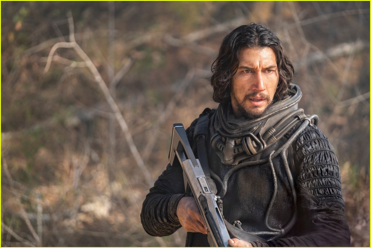 Ariana greenblatt adam driver are lone survivors in 65 trailer