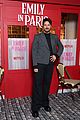 lily collins ashley park share cute moment at emily in paris premiere 05