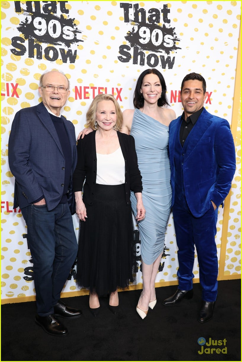 ‘That ’90s Show’ Cast Steps Out at Premiere Ahead of Netflix Debut