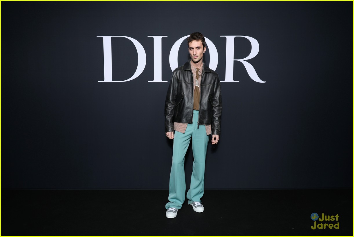 Jimin Sits Front Row at the Dior Menswear Fall 2023 Show