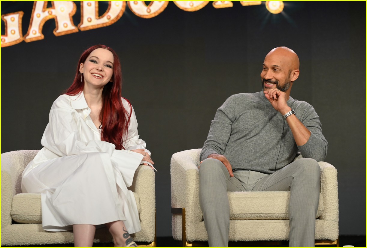 Dove Cameron Shows Off Red Hair At Schmigadoon TCA Panel Photo Photo Gallery