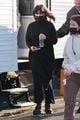 selena gomez all black outfit leaving only murders in the building trailer 08