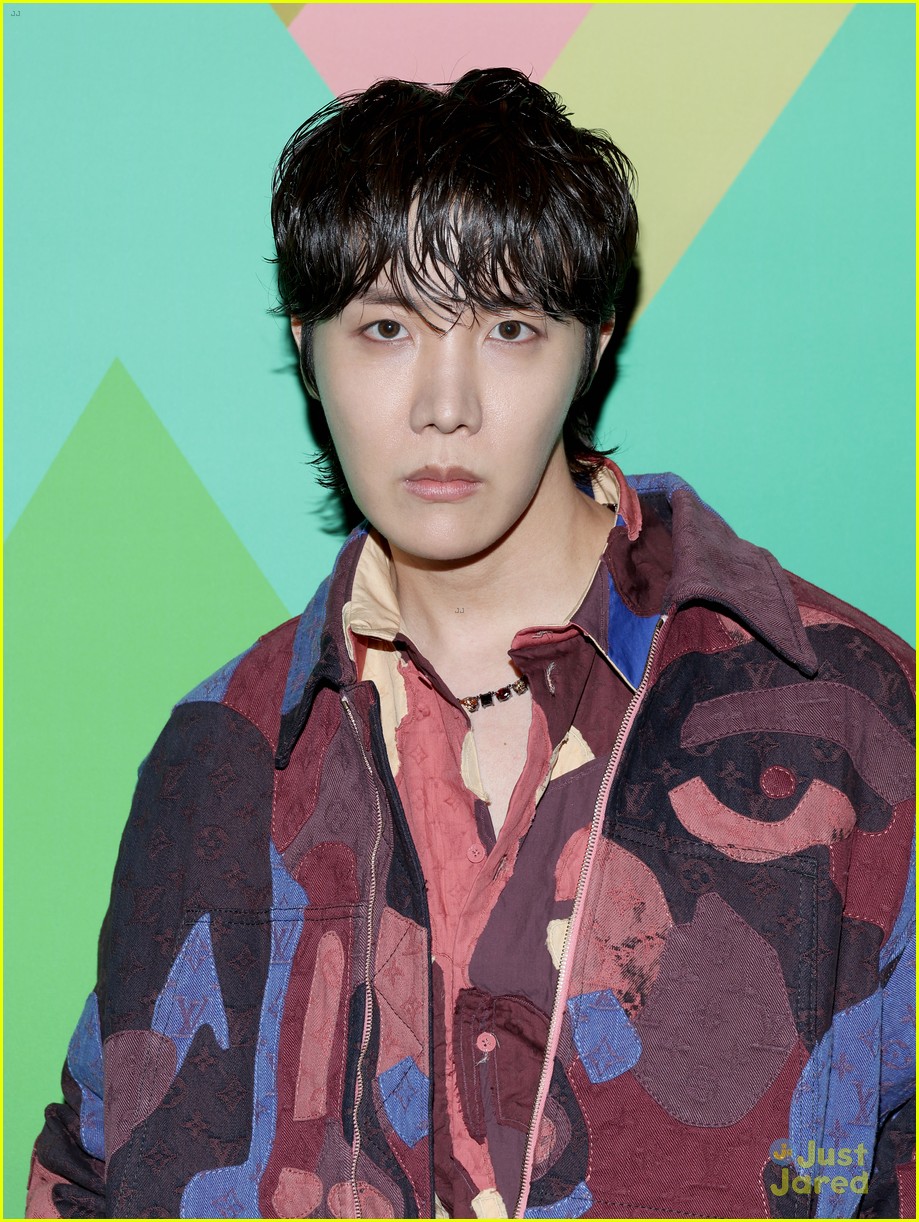 J-Hope Does Elevated Camouflage at the Louis Vuitton Men's Show