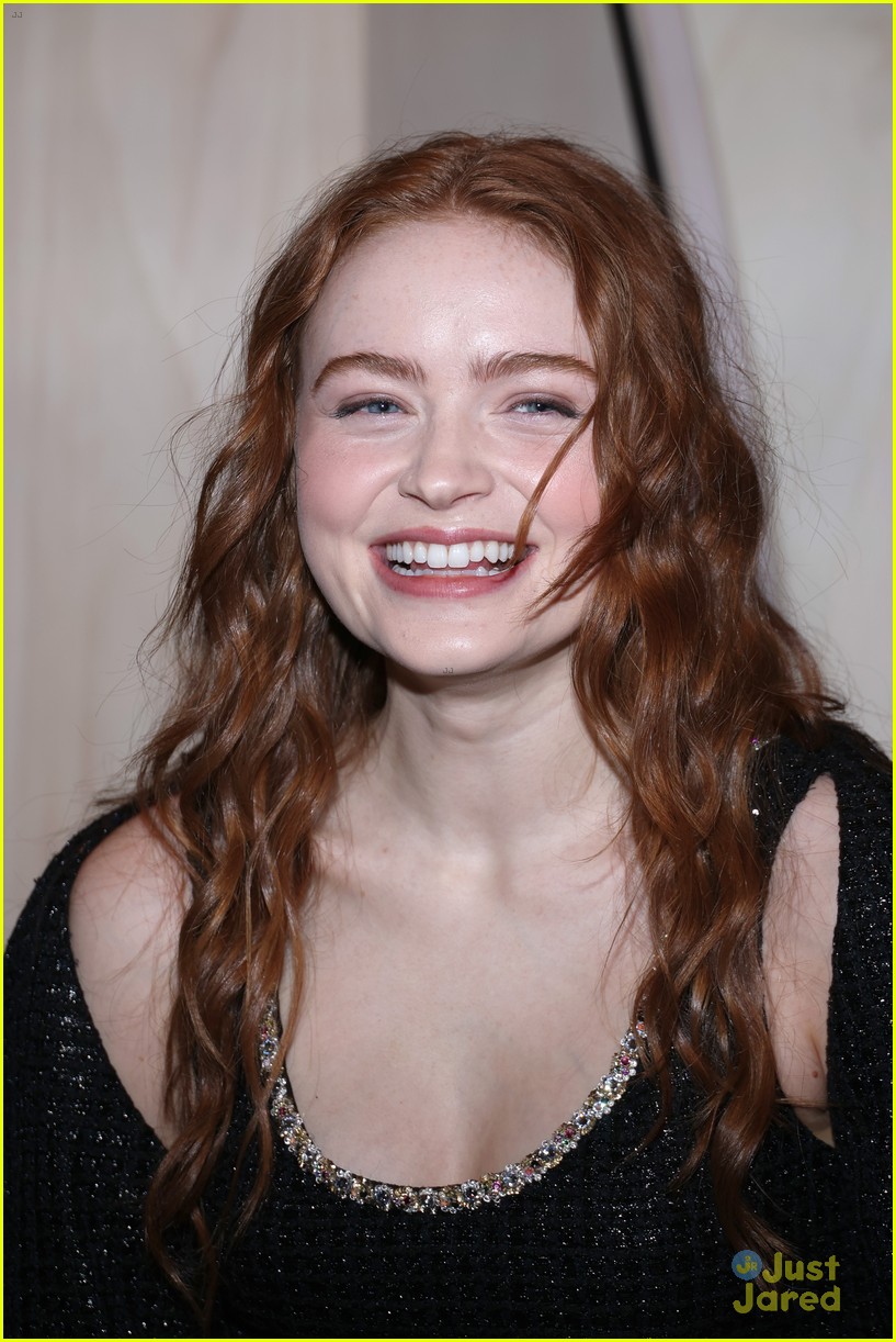 Sadie Sink Checks Out Chanel Fashion Show with Front Row Seat Photo