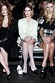 sadie sink watches chanel fashion show in front row 03