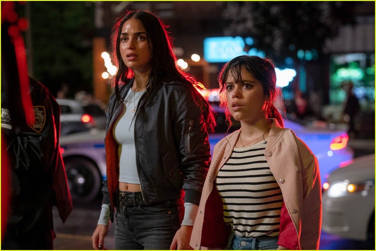 Full Sized Photo Of Jenna Ortega Melissa Barrera Return In Intense Scream 6 Trailer 01 Jenna