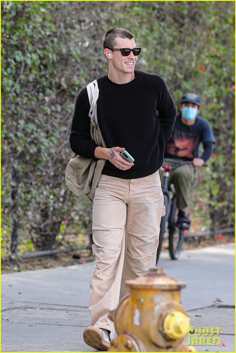 Shawn Mendes Shows Off His Freshly Buzzed Head During Grocery Run ...