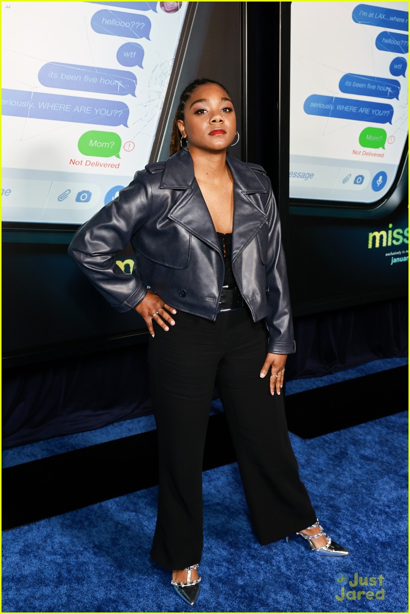 Storm Reid Makes Red Carpet Debut with Beau Shedeur Sanders at 'Missing