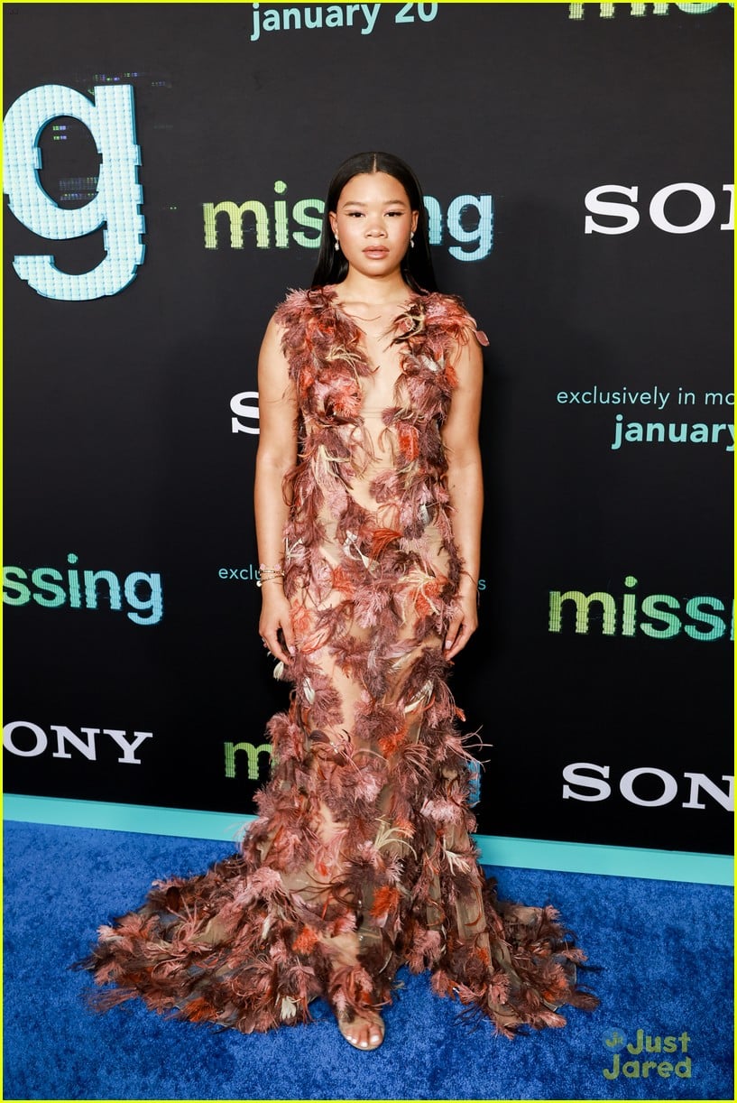 Storm Reid Makes Red Carpet Debut with Beau Shedeur Sanders at 'Missing