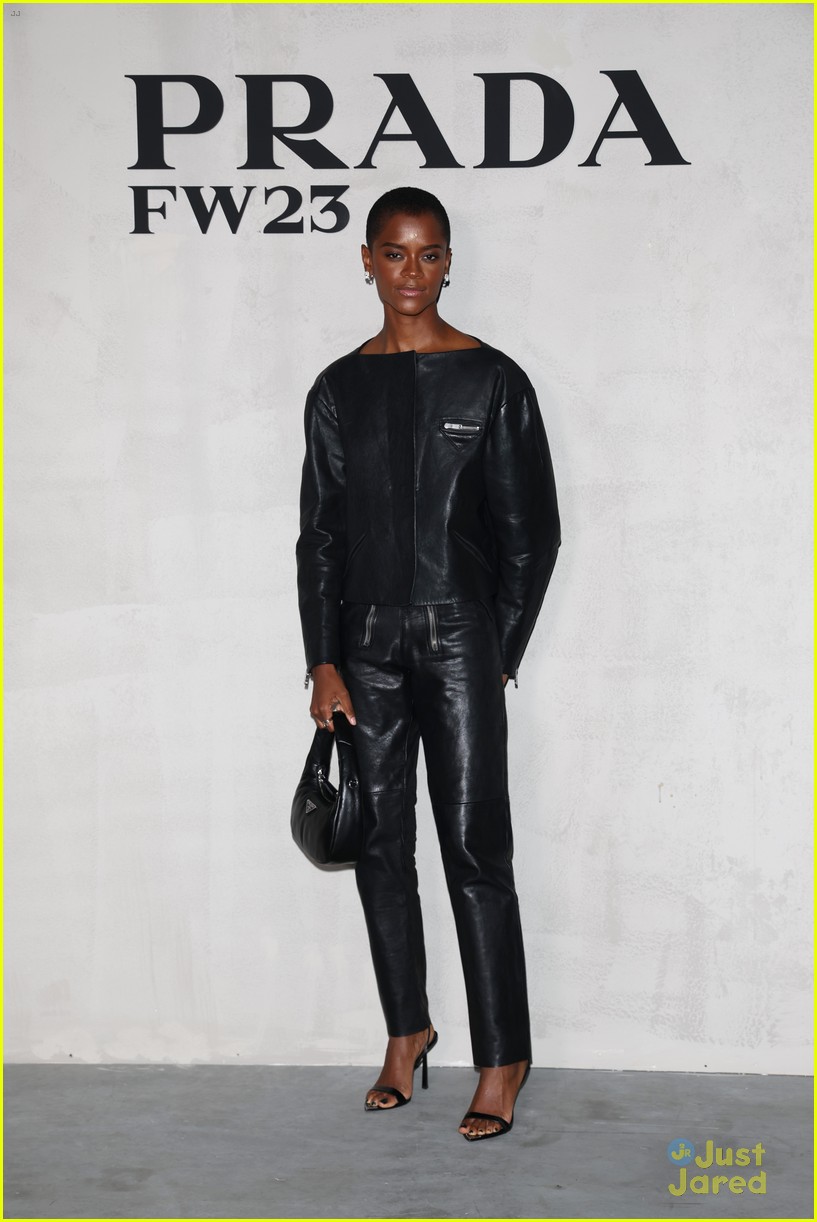 Full Sized Photo of charli damelio landon barker couple up at prada