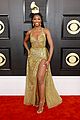 coco jones matches gold trophy at grammy awards 2023 02