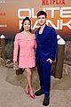 lana condor hunter doohan more netflix stars step out for outer banks premiere 03