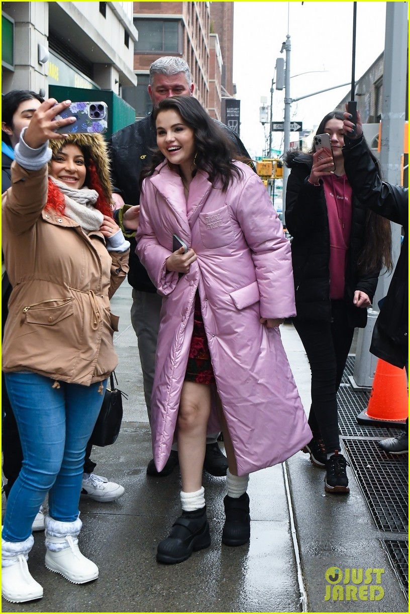 A Rainy Day In New York Selena Gomez Jacket