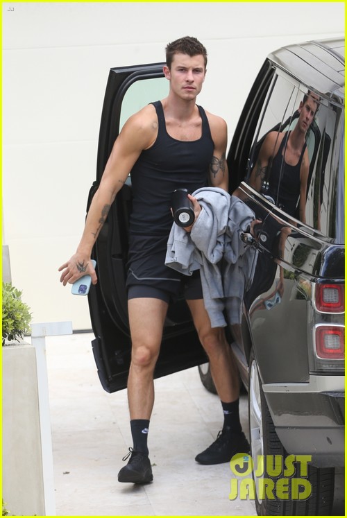 Shawn Mendes Gets in His Gym Pump During Equinox Outing Photo 1369997