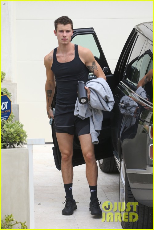 Shawn Mendes Gets in His Gym Pump During Equinox Outing Photo 1370005