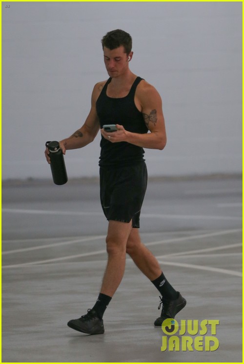 Shawn Mendes Gets in His Gym Pump During Equinox Outing Photo 1370014