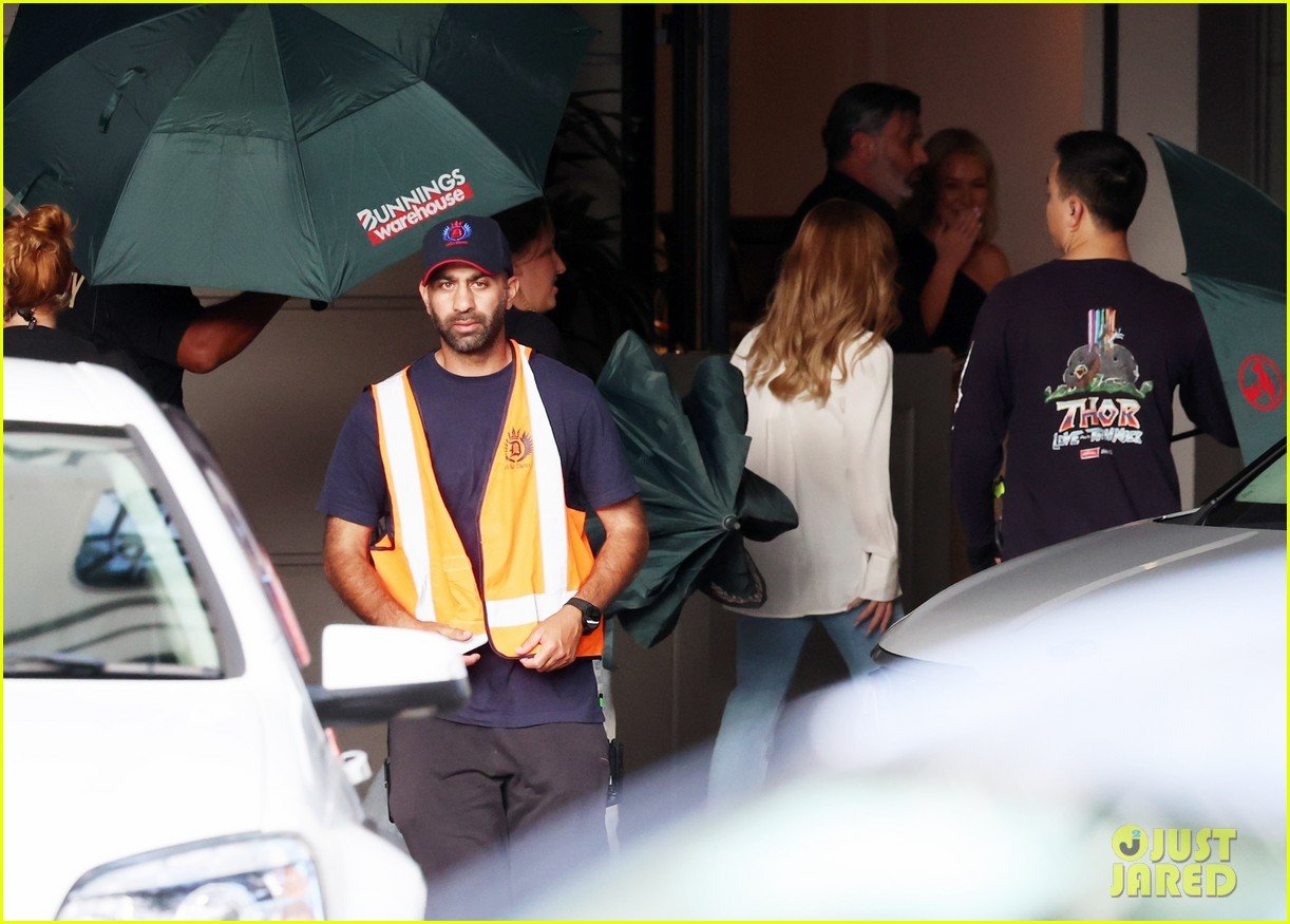 Full sized photo of sydney sweeney umbrellas cover look sydney project