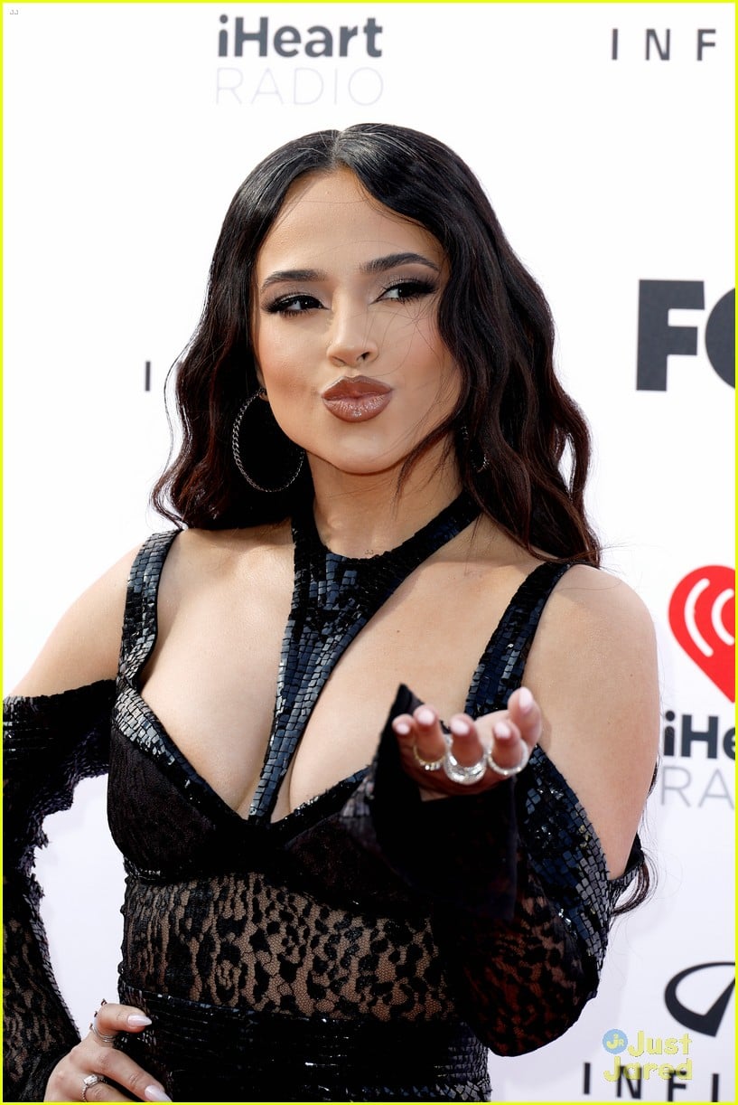 Full Sized Photo of becky g taylor swift win at iheartradio music