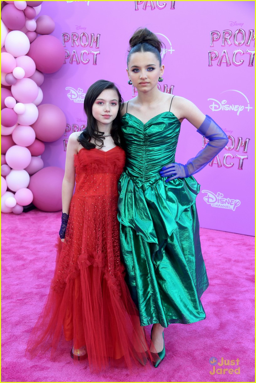 Full Sized Photo of disney channel stars attend prom pact premiere 43 Zombies' Meg Donnelly