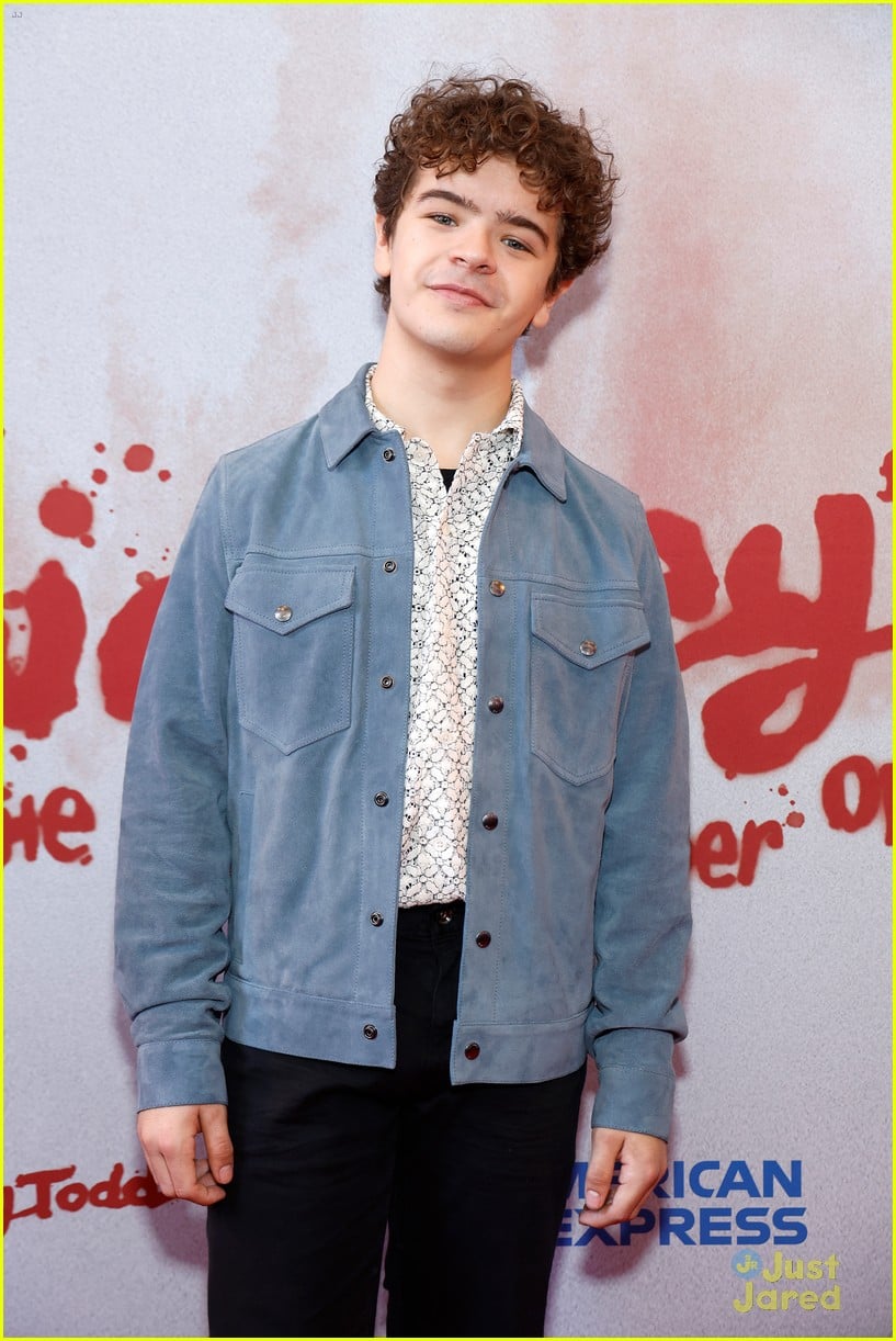 Jordan Fisher & Gaten Matarazzo Celebrate Broadway Opening of Their New