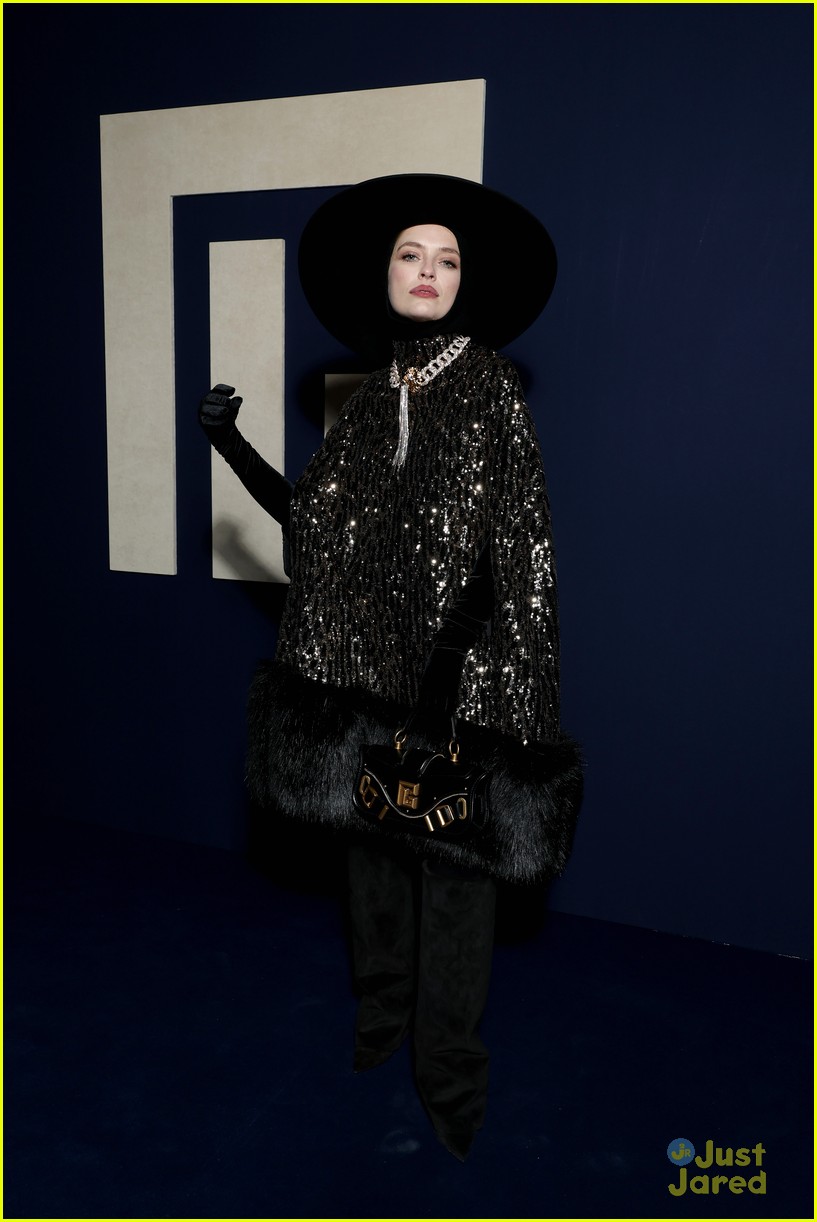Madelaine Petsch & Kathryn Newton Hit Up Givenchy Fashion Show at Paris