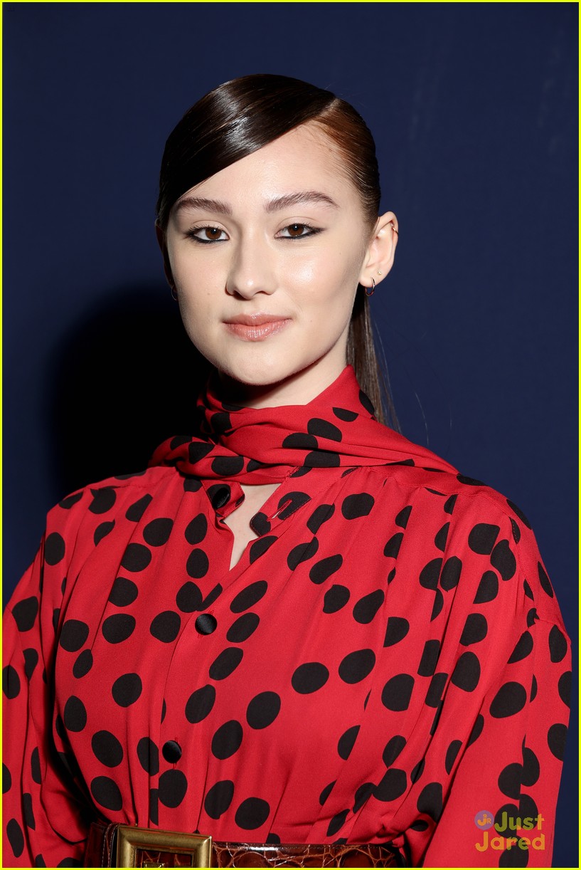 Madelaine Petsch & Kathryn Newton Hit Up Givenchy Fashion Show at Paris
