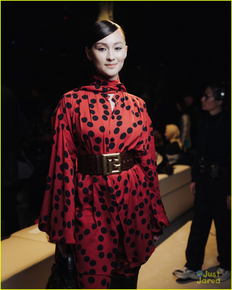 Madelaine Petsch & Kathryn Newton Hit Up Givenchy Fashion Show at Paris